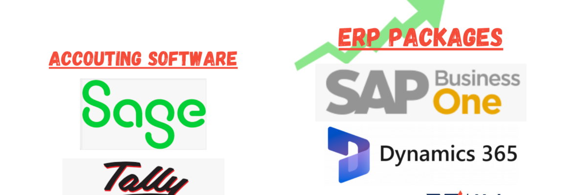 For SMB or MSME sector, small ERP packages are better than accounting software as they bring an order, transparency and benefits of technology to grow business.